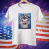 New York Mets baseball clinched poster 2024 graphic Tee Shirt