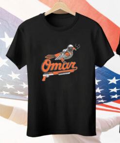 Omar The Wire Baltimore Oriole Tee Shirt
