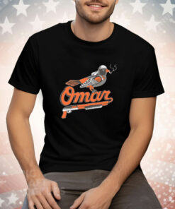 Omar The Wire Baltimore Oriole Tee Shirt