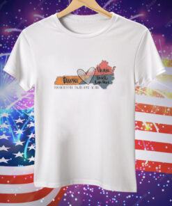 Tennessee Virginia North Carolina though I fall I will rise again Tee Shirt