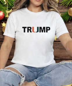 Trump Miami Hurricanes logo Tee Shirt