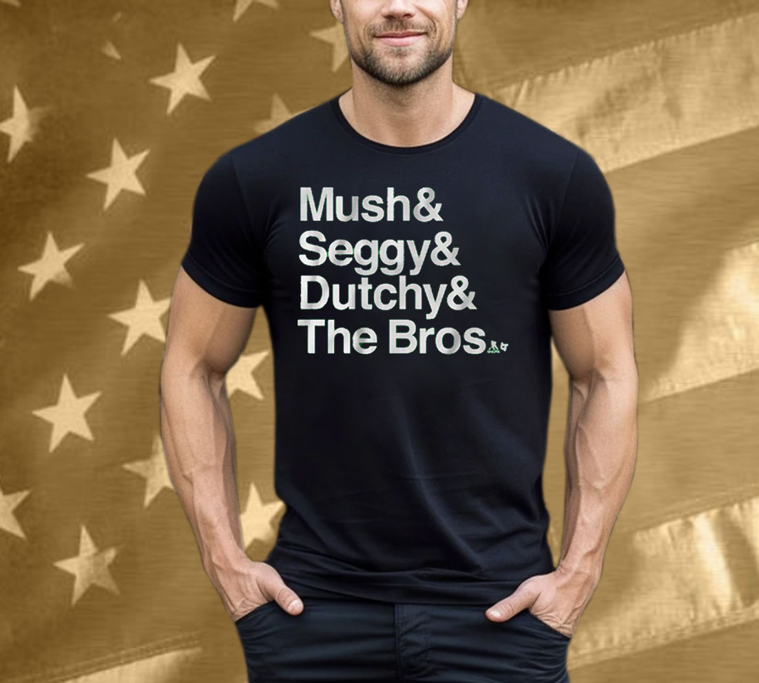 Dallas Hockey Mush & Seggy & Dutchy & The Bros Tee Shirt