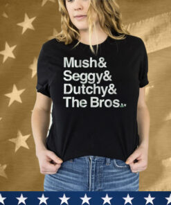 Dallas Hockey Mush & Seggy & Dutchy & The Bros Tee Shirt