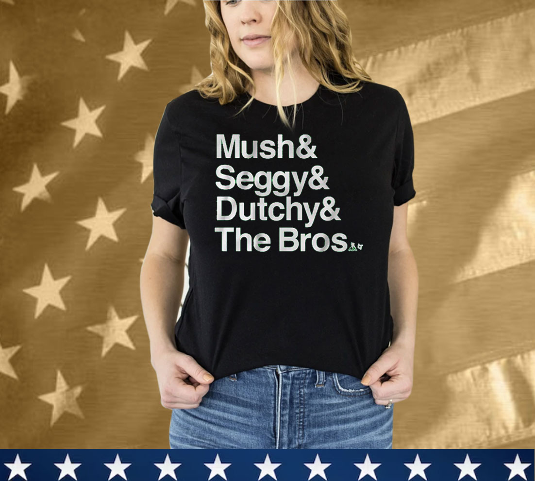 Dallas Hockey Mush & Seggy & Dutchy & The Bros Tee Shirt