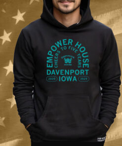 Empower House Cheers to Five Years Tee Shirt