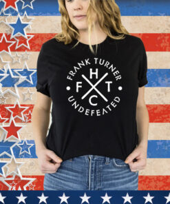 Frank Turner Celebrating 1 Year Of Undefeated FTHC First Birthday 2025 Tee Shirt