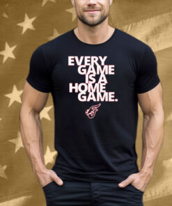 Indiana Fever Every Game Is A Home Game Tee Shirt