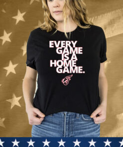 Indiana Fever Every Game Is A Home Game Tee Shirt