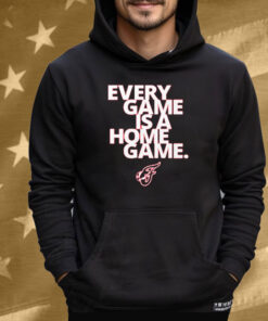 Indiana Fever Every Game Is A Home Game Tee Shirt