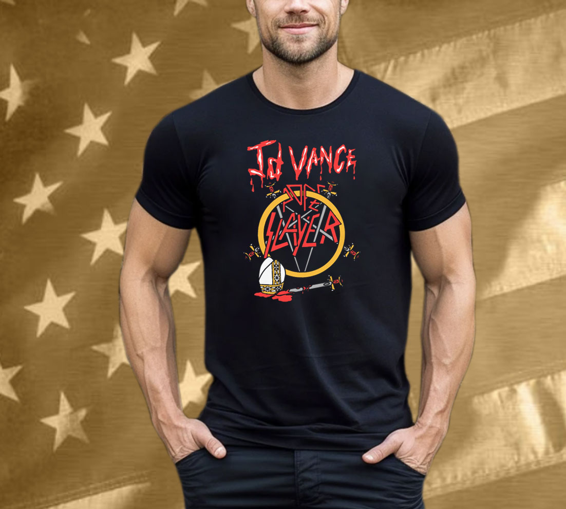 JD Vance Pope Band Tee Shirt