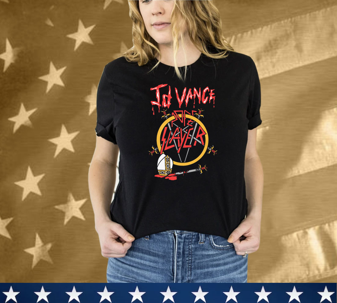 JD Vance Pope Band Tee Shirt