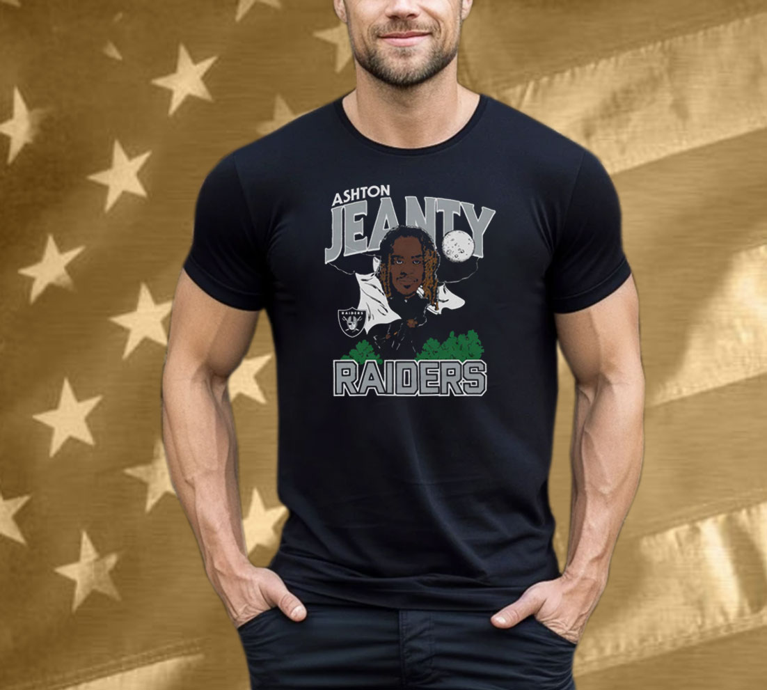 Las Vegas Raiders Ashton Jeanty Tee Shirt