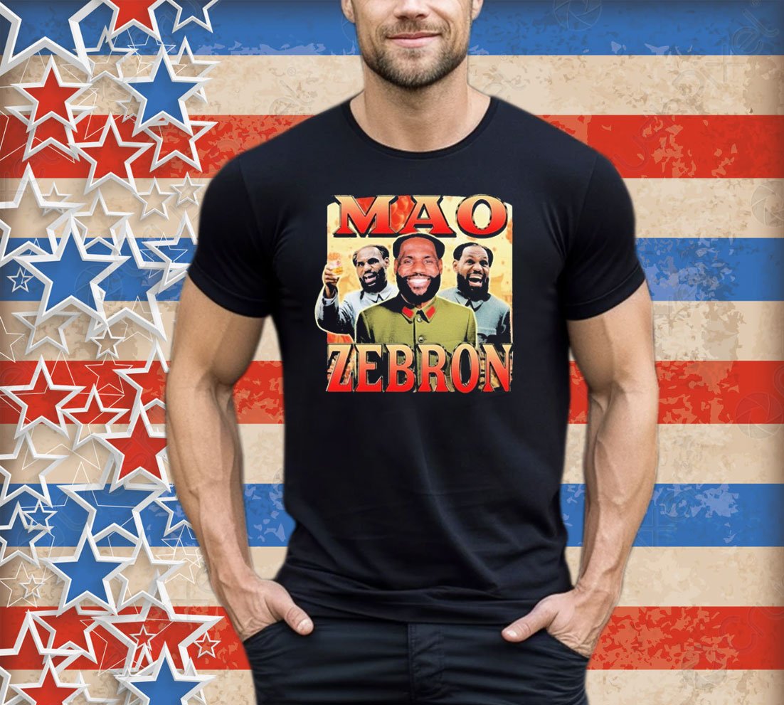 Lebron James Mao Zebron Tee Shirt