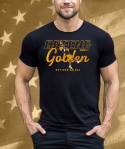 Matthew Golden Green & Golden Tee Shirt