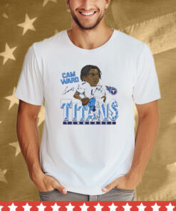 Titans Cam Ward Signature Tee Shirt