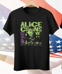 Alice In Chains Unplugged Dog Tee Shirt