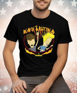 Beavis And Butt Head Metal Colors Rock Out Tee Shirt