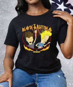Beavis And Butt Head Metal Colors Rock Out Tee Shirt