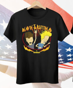 Beavis And Butt Head Metal Colors Rock Out Tee Shirt