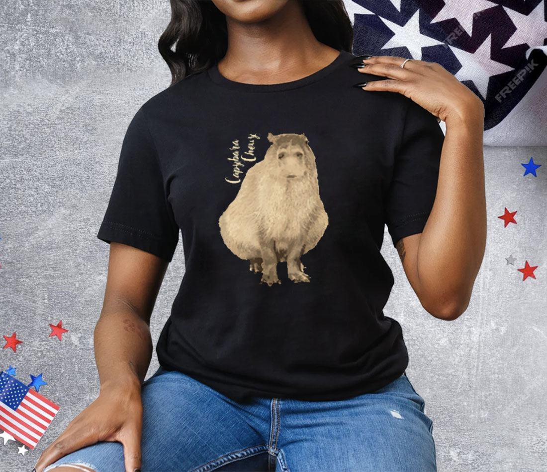 Capybara Chewy Tee Shirt