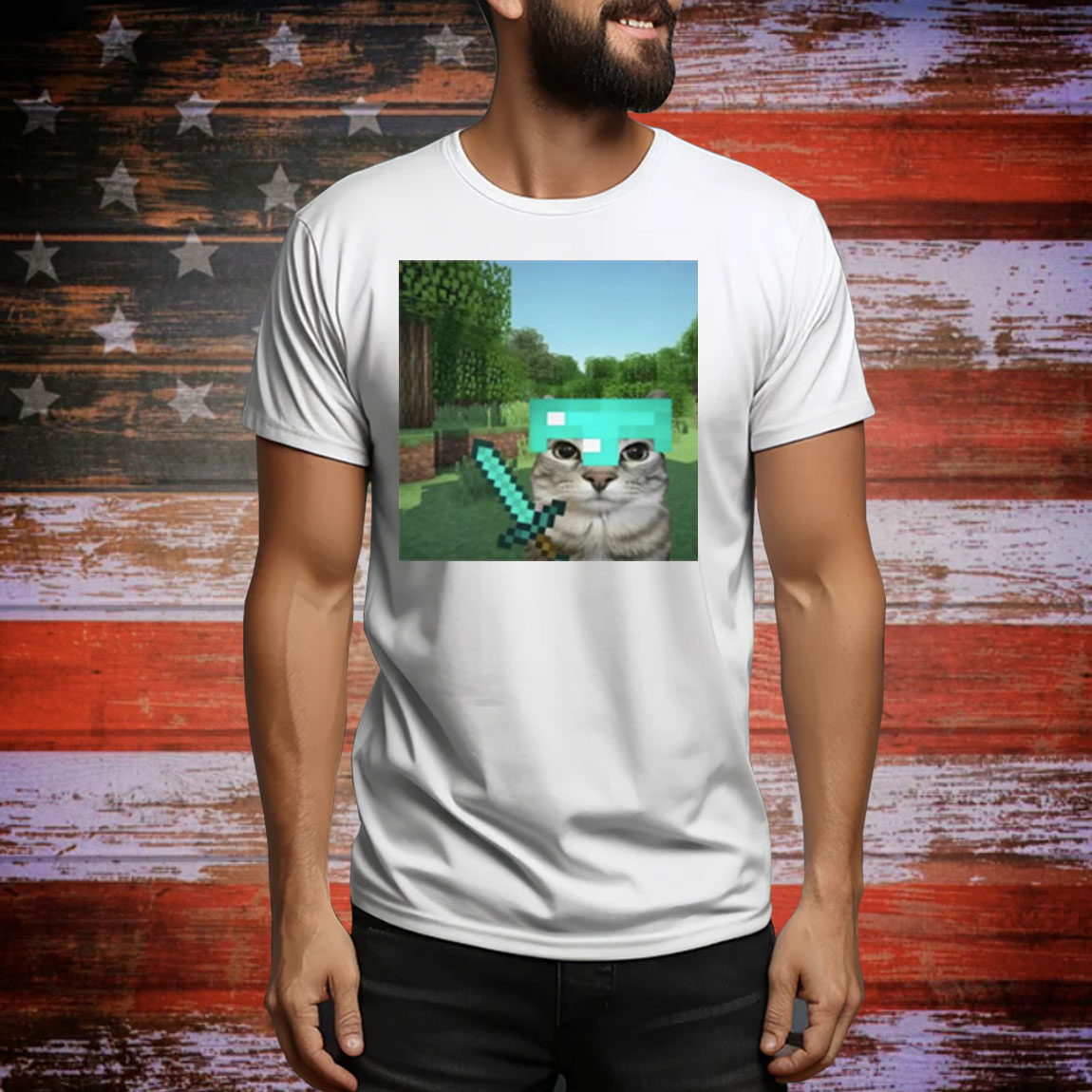 Cringey Tees Meowcraft Tee Shirt