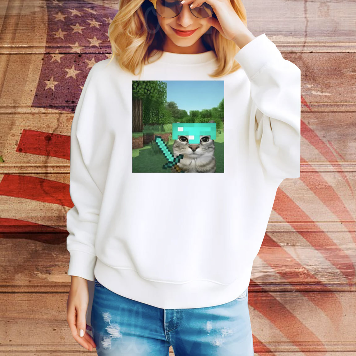 Cringey Tees Meowcraft Tee Shirt