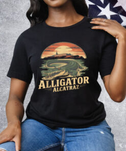 Funny Design Alligator Alcatraz Tee Shirt
