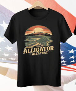 Funny Design Alligator Alcatraz Tee Shirt