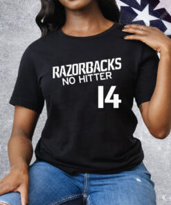 Gage Wood Arkansas Razorbacks 2025 NCAA Baseball Men’s College World Series No-Hitter Tee Shirt