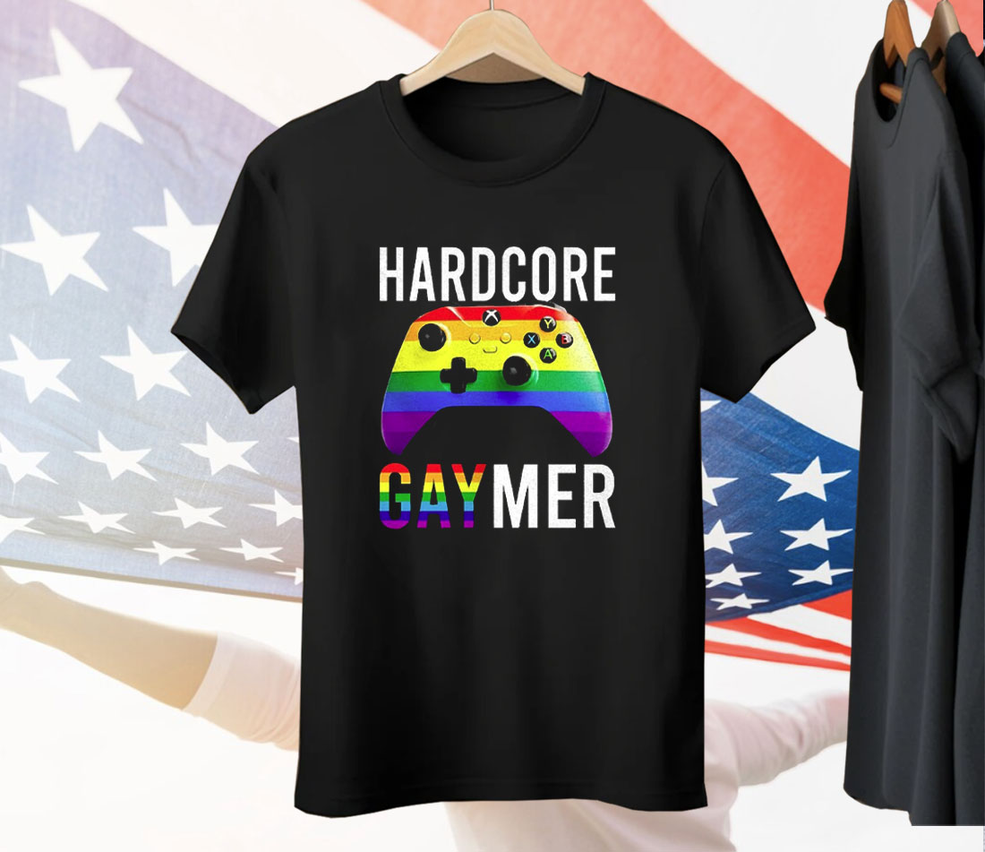 Hardcore Gaymer Tee Shirt