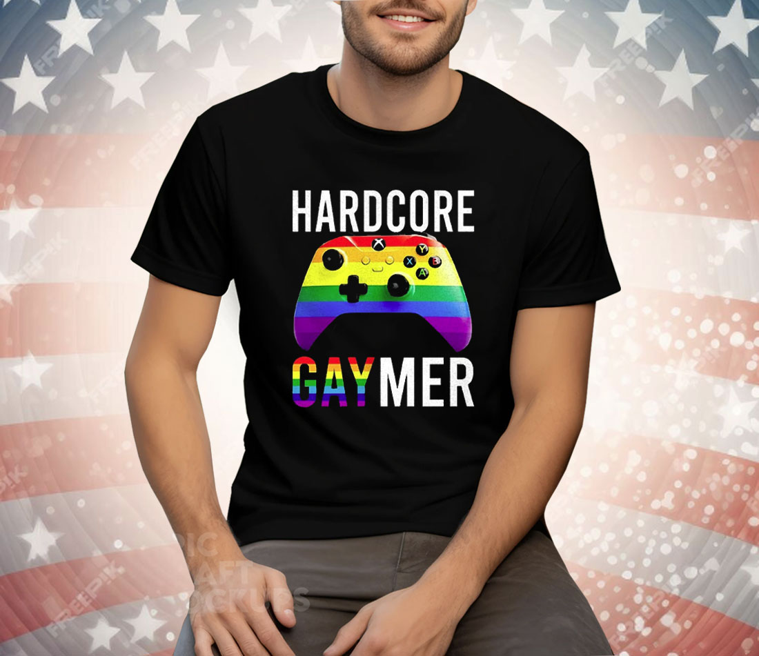 Hardcore Gaymer Tee Shirt