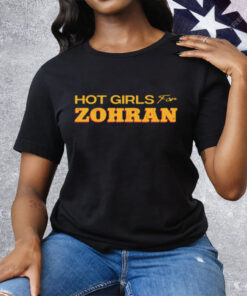 Hot Girls Vote For Zohran Tee Shirt