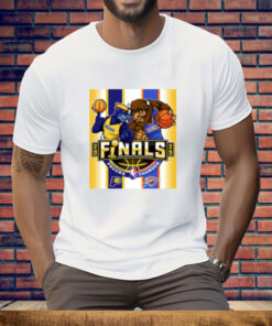 Indiana Pacers Vs Oklahoma City Thunder 2025 NBA Finals Mascot Tee Shirt