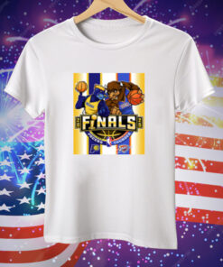 Indiana Pacers Vs Oklahoma City Thunder 2025 NBA Finals Mascot Tee Shirt