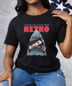 JAWS Shark Sucker For Everything Retro Tee Shirt