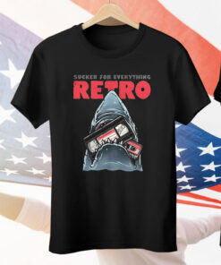 JAWS Shark Sucker For Everything Retro Tee Shirt