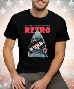JAWS Shark Sucker For Everything Retro Tee Shirt