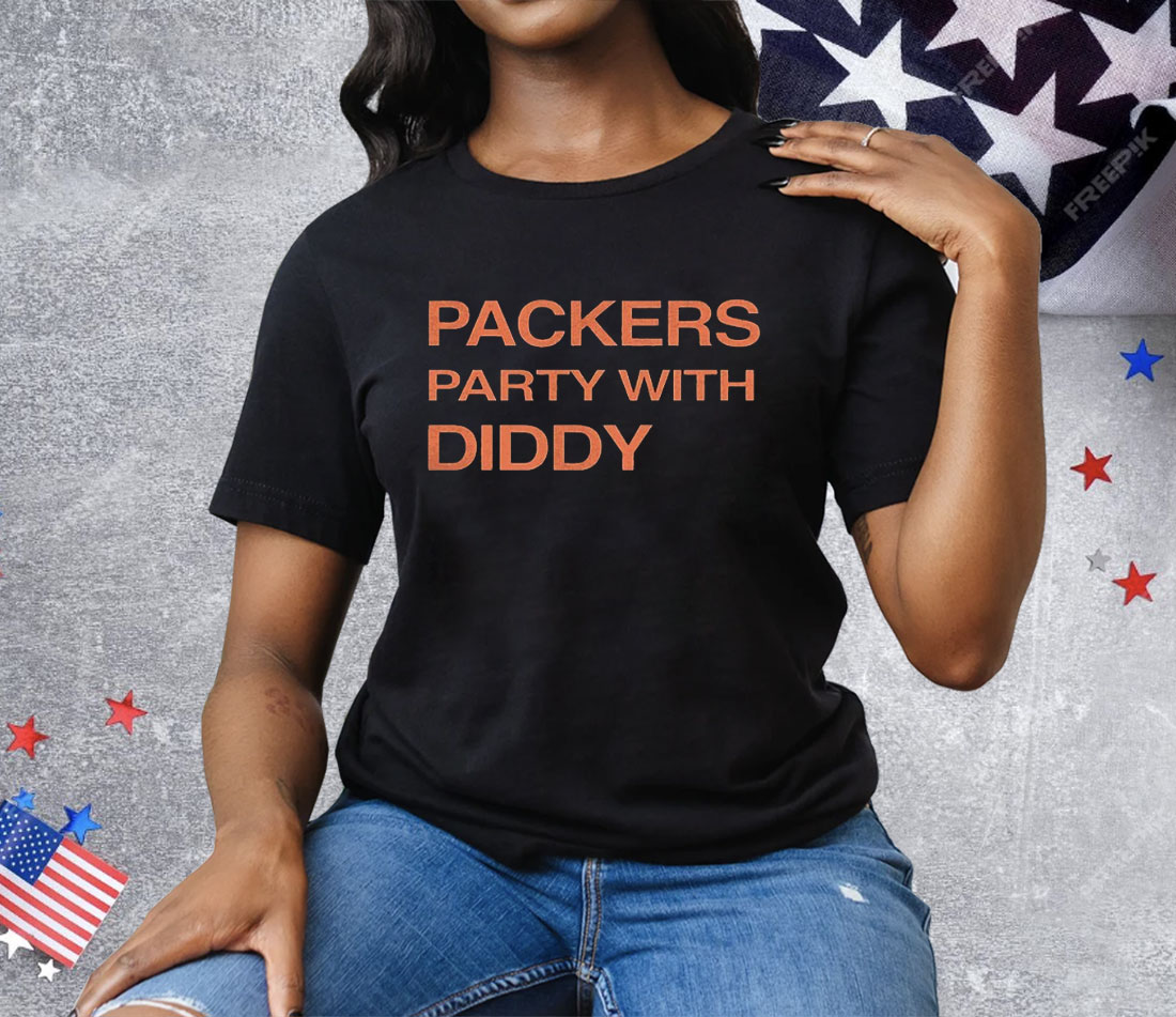 Jon Greenberg Packers Party With Diddy Tee Shirt