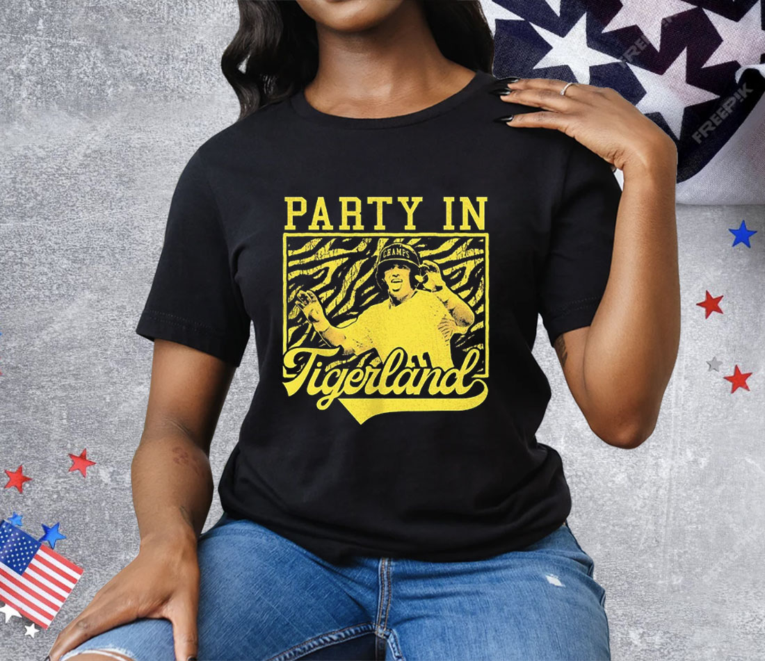 Josh Pearson Party In Tigerland Tee Shirt