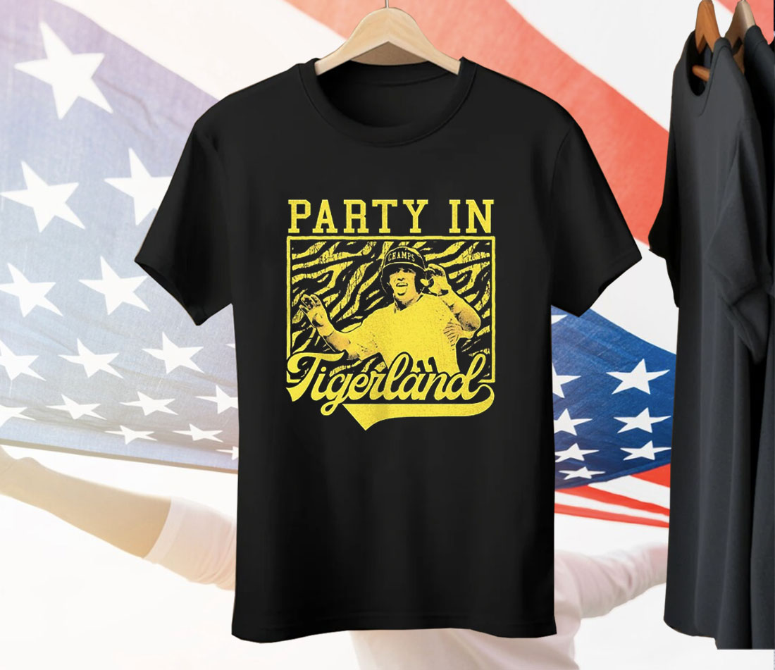Josh Pearson Party In Tigerland Tee Shirt