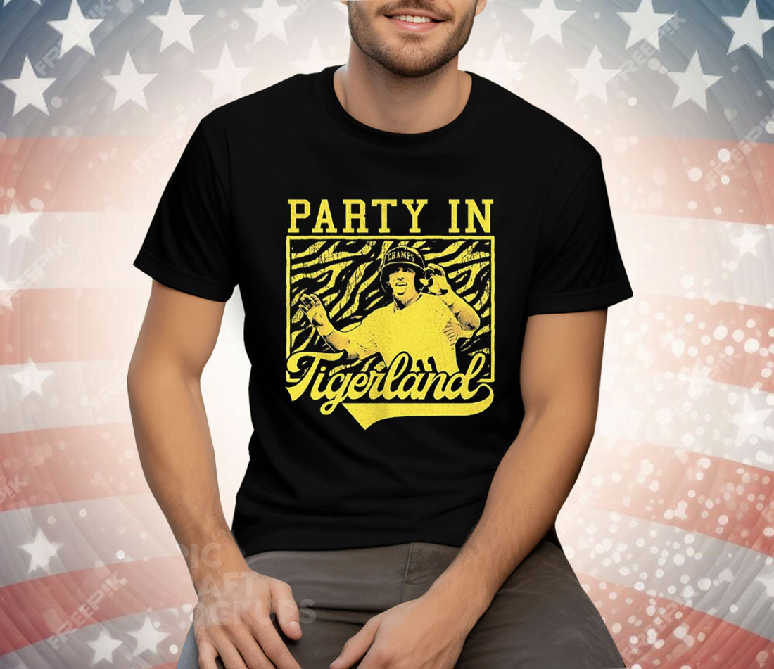 Josh Pearson Party In Tigerland Tee Shirt