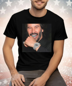 Keanu Reeves Diamond Grill And Luxury Watch Tee Shirt