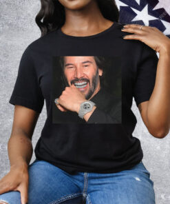 Keanu Reeves Diamond Grill And Luxury Watch Tee Shirt