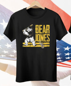 LSU Tigers Baseball Jared Jones Bear Tee Shirt