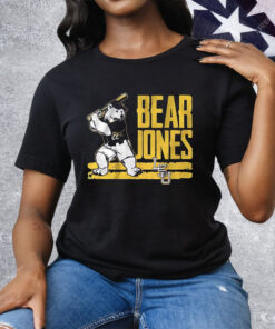 LSU Tigers Baseball Jared Jones Bear Tee Shirt