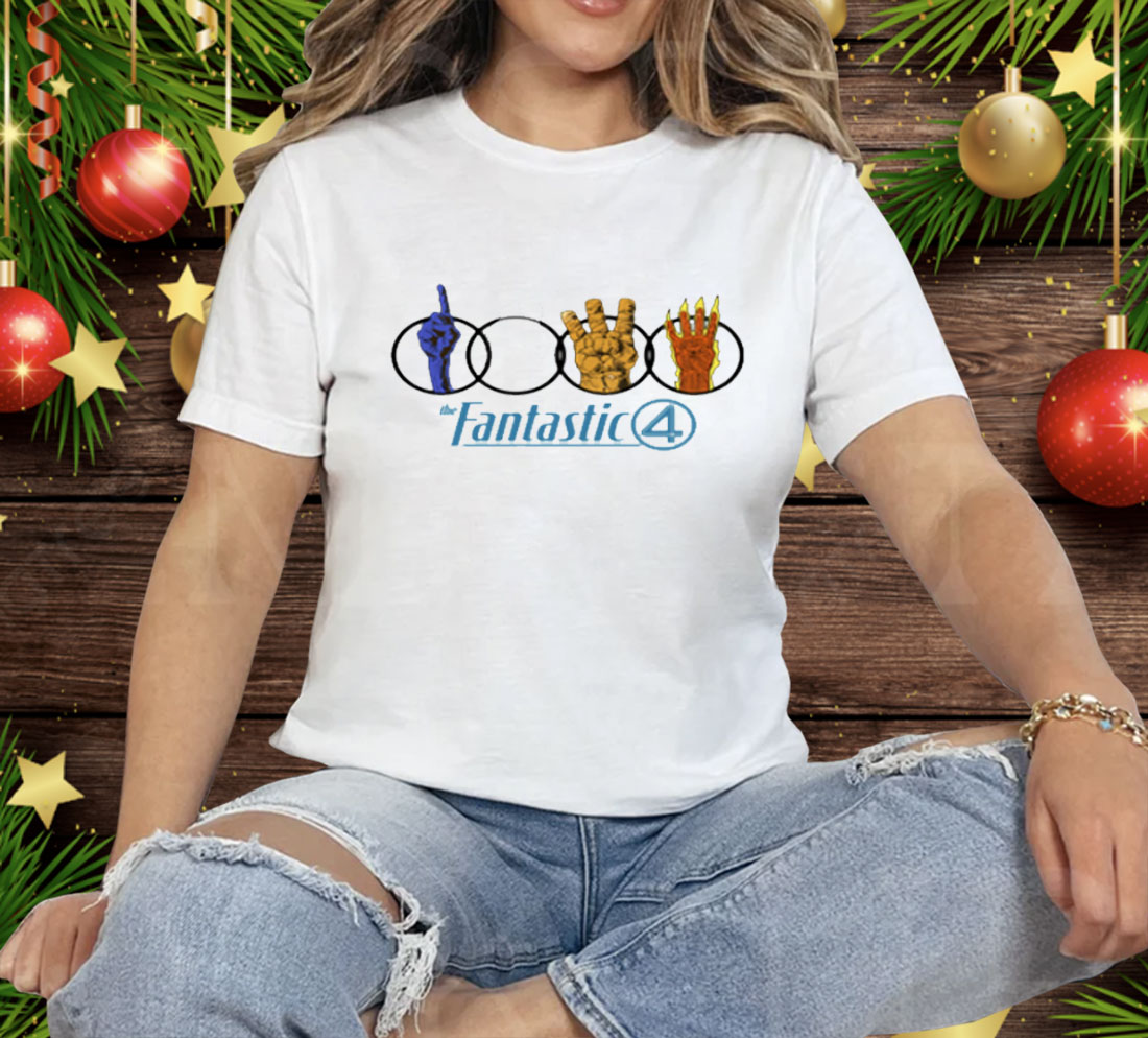 Marvel The Fantastic Four Hands Tee Shirt