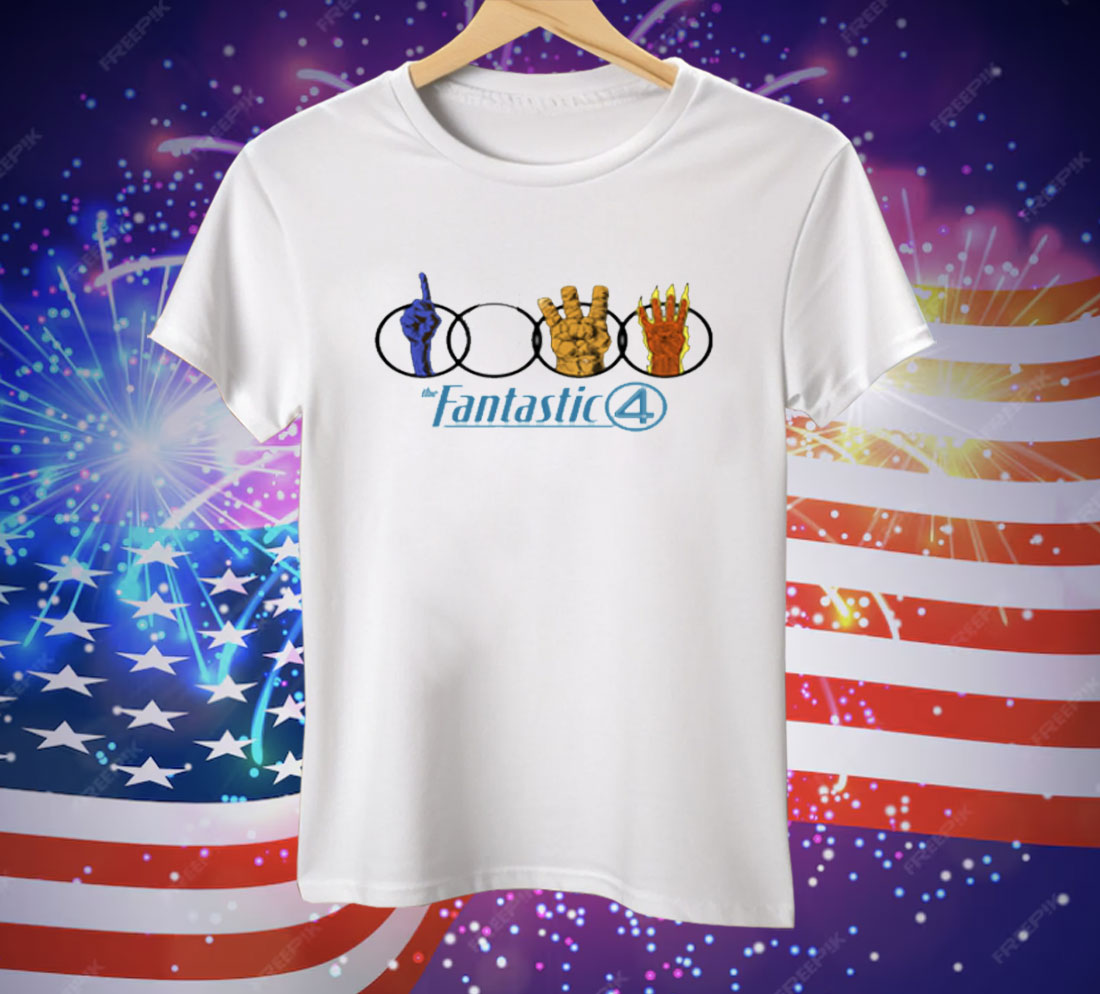 Marvel The Fantastic Four Hands Tee Shirt