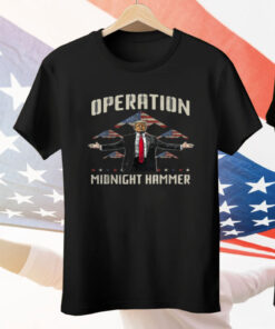 Trump B-2 Bomber Operation Midnight Hammer Tee Shirt