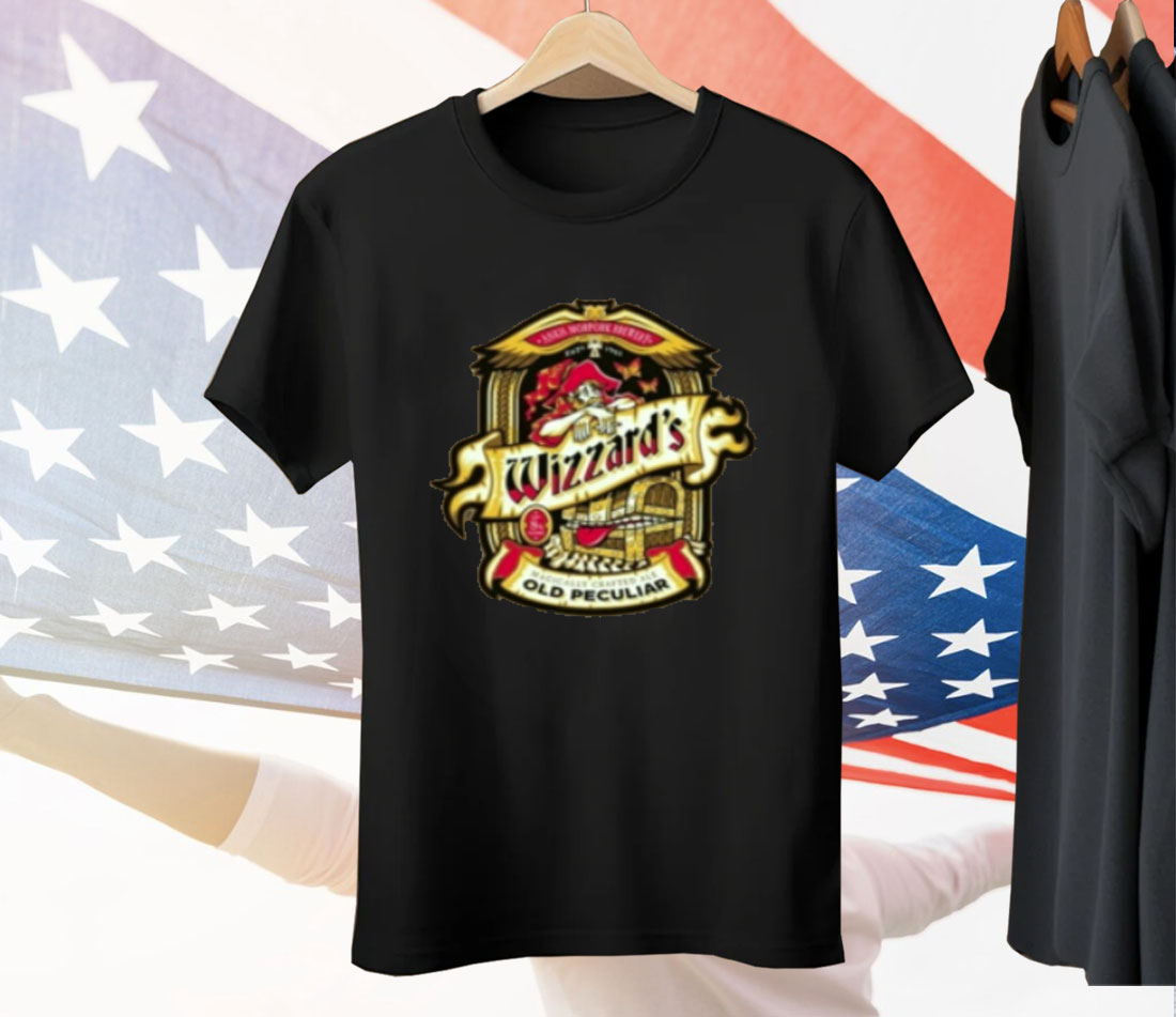 Wizzards Old Peculiar Magically Crafted Ale Tee Shirt