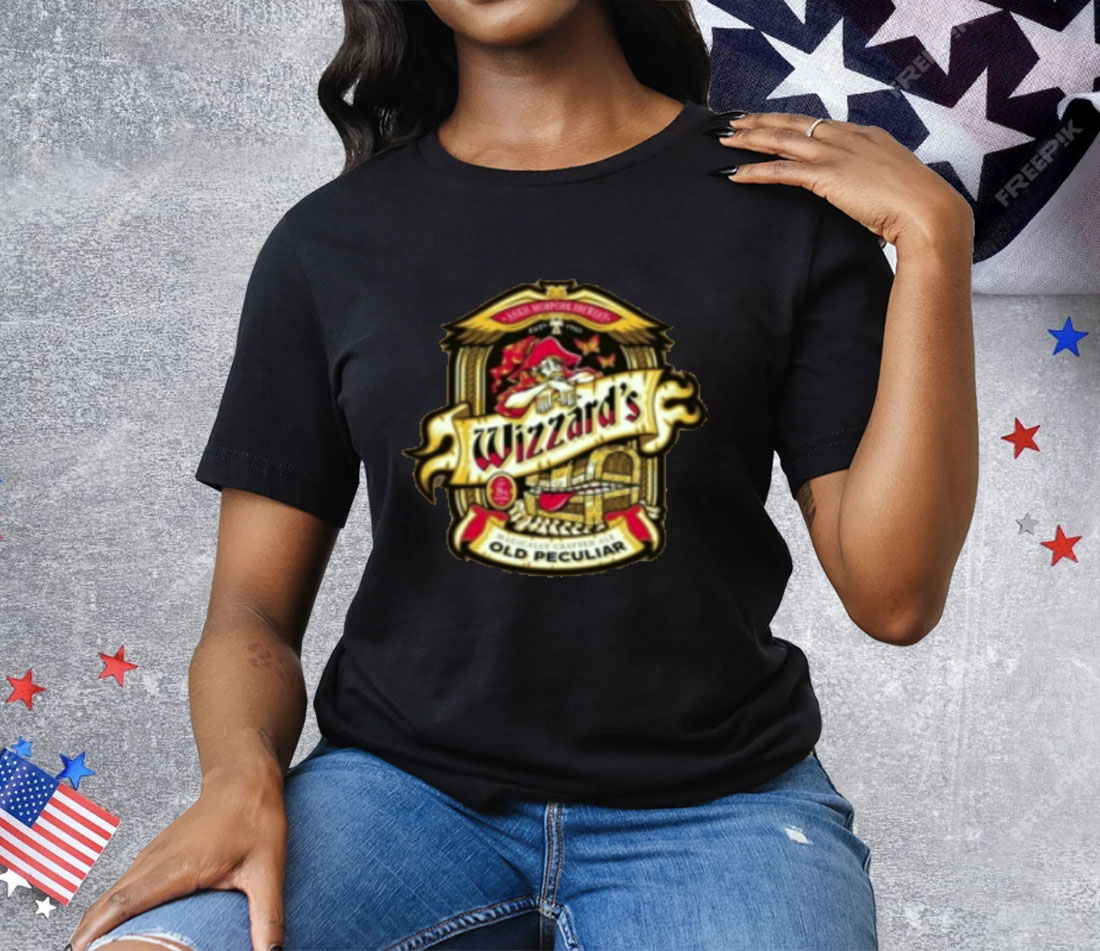 Wizzards Old Peculiar Magically Crafted Ale Tee Shirt